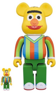SESAME STREET 芝麻街 BEARBRICK 400%+100% BERT