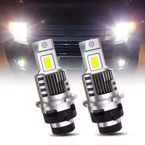 2Pcs AUXITO D4S LED Lamp Canbus HID D2R D2S D4R LED Headlight Xenon Bulb Turbo Car Lights for Toyota