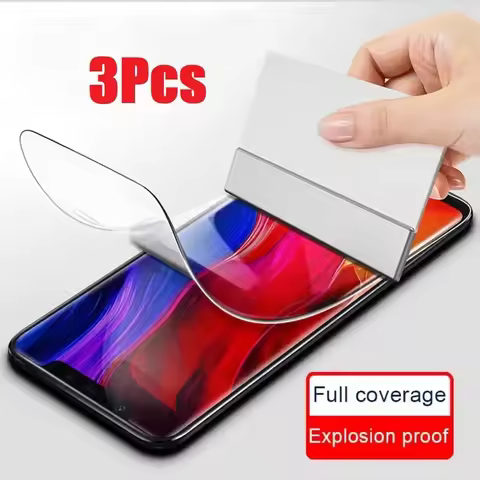 3Pcs Hydrogel Film Screen Protector For Sony Xperia Ace L1 E3 Z3 C4 E4 E4g Z5 M5 XA XA1 XZ1 XZ Dual 