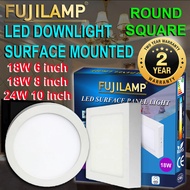 [local seller] 10PCS LED Surface Downlight Mounted Ceiling Down Light Round Square Home Lighting Lam