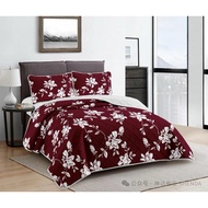 ( READY STOCKS) 7 IN 1 SET CADAR WITH COMFORTER  KING SAIZ 100% Selimut Tebal Comforter, cadar getah