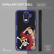 For Samsung Galaxy J4 J6 Plus J8 2018 J5 J7 Pro Prime 2015 2017 Lookout Luffy Phone Casing Full Cameras Cover Soft Silicone TPU Protective Shockproof Case