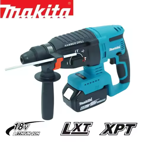 Original Makita DHR242 18V Brushless Cordless Rotary Hammer Drill 24mm Concrete 4700 IPM 3-Mode Heav