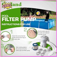 [WOW] Swimming Pool Filter Pump Electric Water Pump Improved Circulation and Filtration Premium Prac