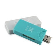 Authentic SSK/Biaowang Flashing Light 4-in-1 SCRM053 Card Reader TF/M2/MS/SD Card Reader4.6