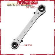 WIN 3 16 1 4 5 16 3 8 Double End Ratchet Wrench Air Conditioning Refrigeration