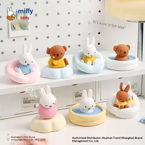 Original Miffy Rabbit Scented Blind Box Figurine Desktop Ornament Kawaii Present for Her