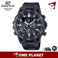 [Official Warranty] Casio Edifice ECB-40BK Black Stainless Steel Band Men Watch ECB-40BK-1A / ECB-40