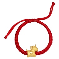 CHOW TAI FOOK 999 Pure Gold Pendant - Unicorn Bracelet R20453