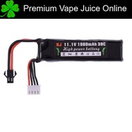 [FREE SHIPPING] HJ 11.1V 1800mAh Li-ion battery for Electric Toys water bullet Gun 11.1 v 1800 mah gel  blaster airsoft