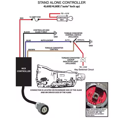 Excellent-4L60E Stand Alone Controller Shift Conversion For 4L60E Transmission Case Accessories
