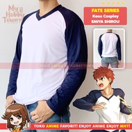 T-shirt Anime Fate Series Emiya Shirou Cosplay