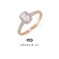Athena & Co. 18k Gold Plated Ava Ring Gold Ring