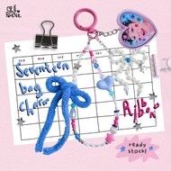SEVENTEEN BAG CHARM KEYCHAIN RIBBON