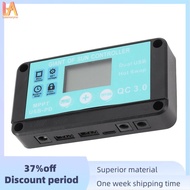 MPPT Solar Charge Controller Multiple Protection Solar Solar QC3.0 Controller with LCD Screen