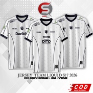 Team Liquid PH Liquid ID White 2026 Gaming Jersey Free Custom Nickname Custom Jersey