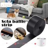 WINTE Sofa Toy Blocker, Adhesive Strap 3/6/10M Sofa Edge Baffle, Nylon Adjustable Dustproof Under Co