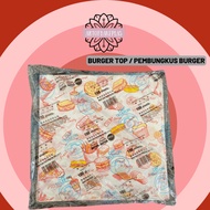 Kertas Bungkus Burger / Kertas Pembalut Burger / Burger Wrapper Paper