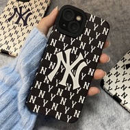 《MFD》New Luxury brand NY Vertical pattern phone case for iphone 14 14Pro 14ProMax 13 13pro 13promax 12 12promax Fashion elegant Cute Silicone Famous Brand Phone Case 7 Plus iphone 11 xr xsmax Girl man Phone case ins popular 3 colors