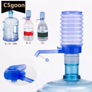 C5GOON Manual Water Bottles Pump Hand Pressure Drinking Water Removable Tube Vacuum Action Manual Dr