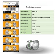 +10-50pcs LR44 Batteries AG13 Button Cell Battery 1.5V 357 SR44 LR1154 Button Coin Batteries L1154 B