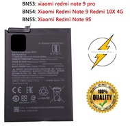 REDMI NOTE 9 & REDMI 9 BN54  /NOTE 9 PRO BN53 / NOTE 9S BN55 BATTERY BATTERI