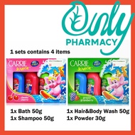 4 in 1 Carrie Junior Baby Bath Travel Carrie Junior Mini Gift Baby Toiletries Starter Set Mandian Bu