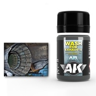 AK Interactive AK2040 EXHAUST WASH