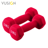 Vusign ดัมเบล ดัมเบลยกน้ำหนัก ดัมเบลออกกำลังกาย ดัมเบลปรับน้ำหนัก 1 Kg 1.5Kg 2 Kg 3Kg  ลดไขมัน สร้าง