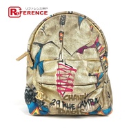 香奈兒 28183116 Coco Mark CC Logo Graffiti 背包