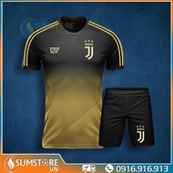 Áo Bóng Đá CLB Juventus Đen Training - Đồ Đá Banh Cao Cấp 2021