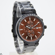 Alghani Watch Jam Tangan Pria Christ Verra C31805 Chronograph Stainless Steel Strap