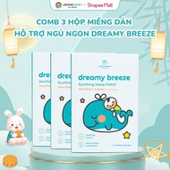 Combo of 3 boxes of Good Sleep Patches with Korean Lemon Essential Oil Effective 24 Hours Safe for B