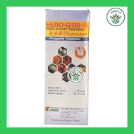 HERO GIBB 5% 250ml Agr Smart plant Growth Regulator /penggalak Pertumbuhan Gibberellic Acid