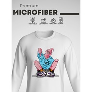 MICROFIBER DRAGON BALL jersey baju pancing muslimah motor sport man long sleeves tshirt lelaki jersi