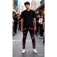 Soul land Men's Slim Fit Skinny Stretchy Pencil Length Jeans