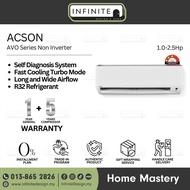 Acson AVO Series Non Inverter Air Conditioner 1.0/1.5/2.0/2.5Hp