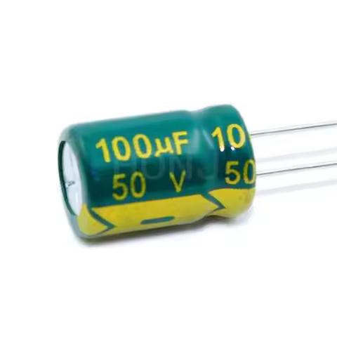 20PCS 50V100uf 8x12mm Aluminum Electrolytic Capacitor 100uf50v 50v100mf 100mf50v 50v100MFD 100MFD50V