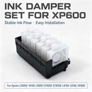 XP600 Printhead Adapter Manifold With Custom Ink Damper For Epson L18050 L8050 ET8550 ET8500 L8180 L