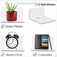 TAMAKOAREX Wall Shelves, Decorative Wall Hanging Acrylic Floating Shelves, Quality Transparent Small