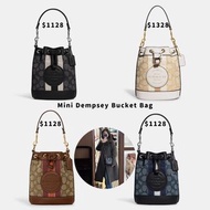 【限時優惠🔥】Coach Mini Dempsey Bucket Bag 水桶袋