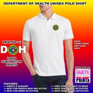 DOH UNIFORM DRIFIT POLO SHIRTS  - PREMIUM DRIFIT POLO SHIRTS Digitally printed