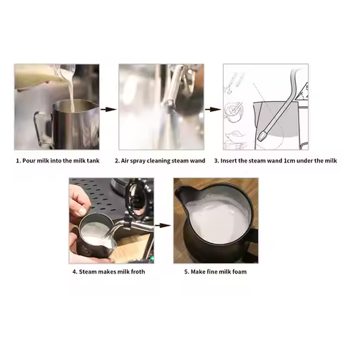 A50I Coffee Machine Steam Nozzle Accessories For Breville 870/878/880 Perfect Milk Foam For Barista