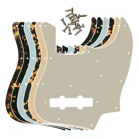 Fei Man-Custom Quality Pickguard, 11 Holes, 4 String, MIJ, Janpan, Jazz Bass Guitar, Scratch Plate, 