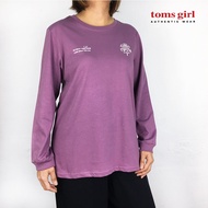 Toms Girl Women's Long Sleeve Loose Cut with Print G61-519