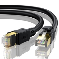 BUSOHE Cat 8 Ethernet Cable 20FT, High Speed 40Gbps 2000Mhz Cat8 Cable with Gold Plated RJ45 Connect