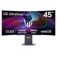45'' UltraGear™ 21:9 WQHD 240Hz OLED曲面智慧電競螢幕 (搭載webOS/隨附智慧滑鼠遙控器) 45GX90SA-B