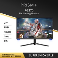 PRISM+ PG270 | 27" IPS 180Hz 1ms FHD 99% sRGB Adaptive Sync Pro Gaming Monitor [1920 x 1080]