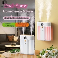 [In stock]Automatic Air Freshener Dual Spray Digital Aroma Diffuser Toilet Home Fragrance Room Deodorant Aromatherapy Essential oil Dispenser household Air humidifier perfume