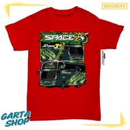 Bus Mania Space X Tunggal Jaya Positive Boys' Bus T-Shirt Merch Up to 70%
